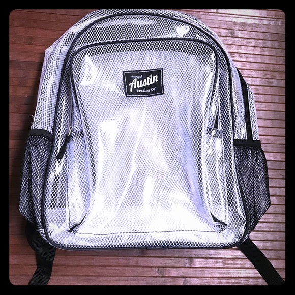 clear mesh backpack